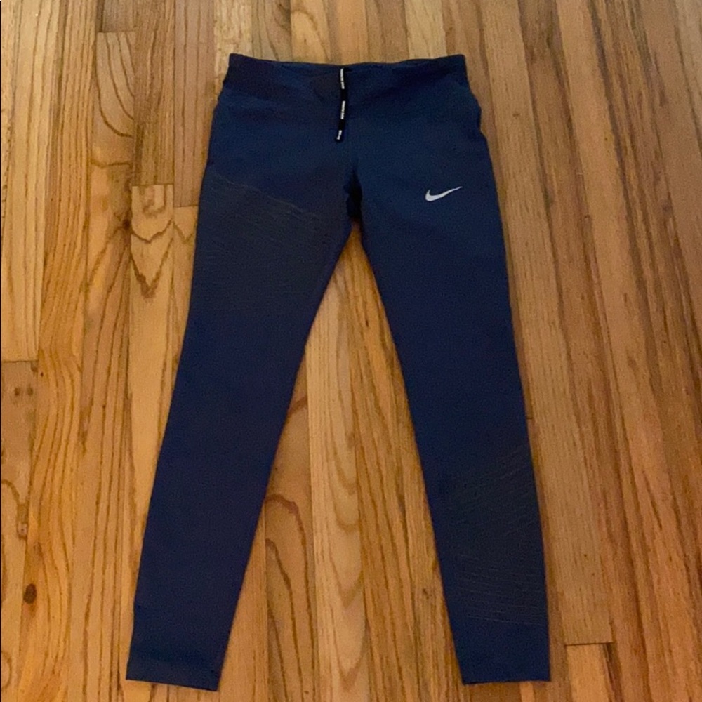 Nike women’s reflective leggings SM Graphite Blue
